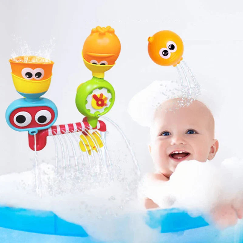 Waterwheel Fun™ – Turn & Splash Vattenlek – Badleksaker för barn