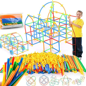 BuildPlay – Fantasi & skicklighet – Konstruktionsrör med kopplingar