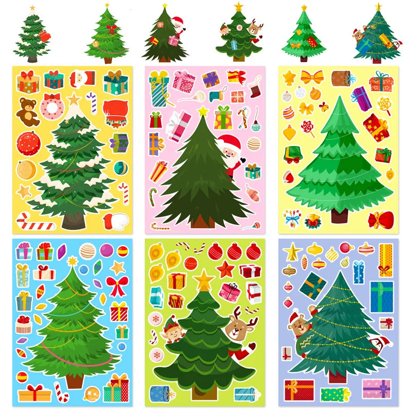 Xmas Tree Stickers™ - Bygg din egen julgran - DIY-klistermärken – Mil ...