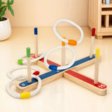 Montessori Ring Toss Game – Aktivt & lärorikt – Ringkastningsspel