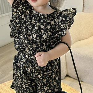 Mini Fashion™ - Blommig glädje - Barnklänning