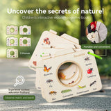 NatureBook – Naturupptäckarset – Pedagogiskt träfönster