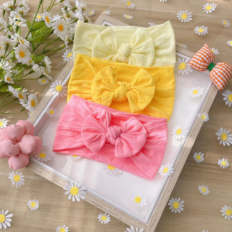 Mini Fashion – Moderiktig och mjuk – Pannband med rosett för barn