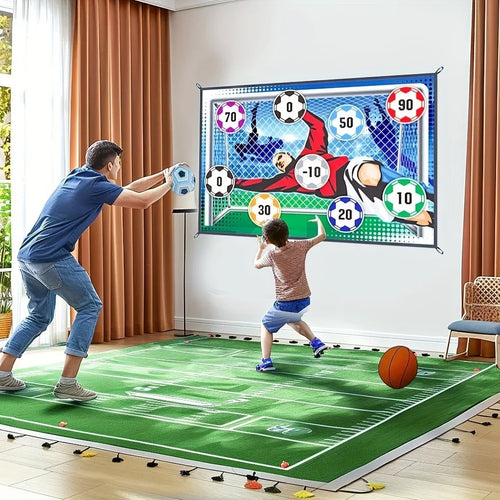 Sticky Soccer™ – Platta & Trappa – Playmat Fotboll
