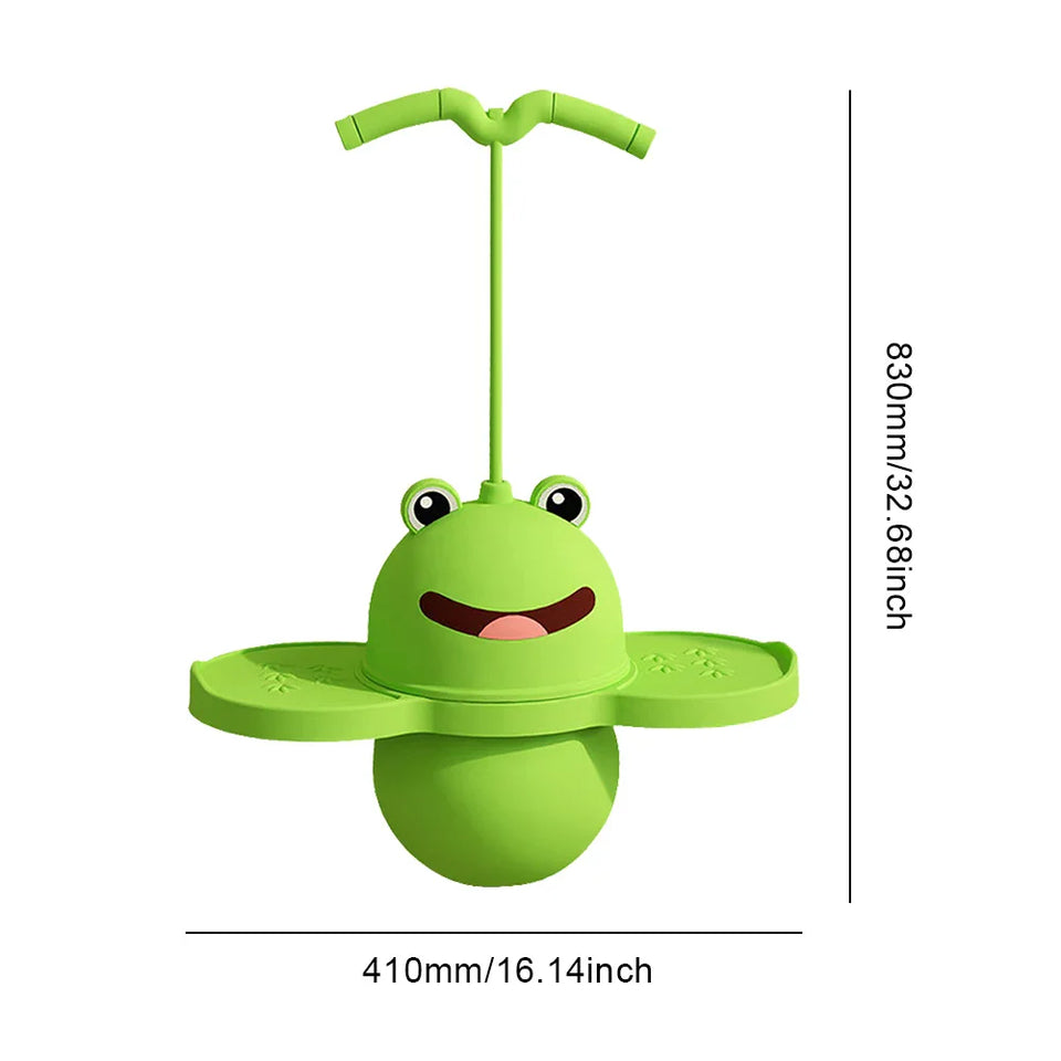 PlayLeap – Balans & Energi – Groda Pogo Stick