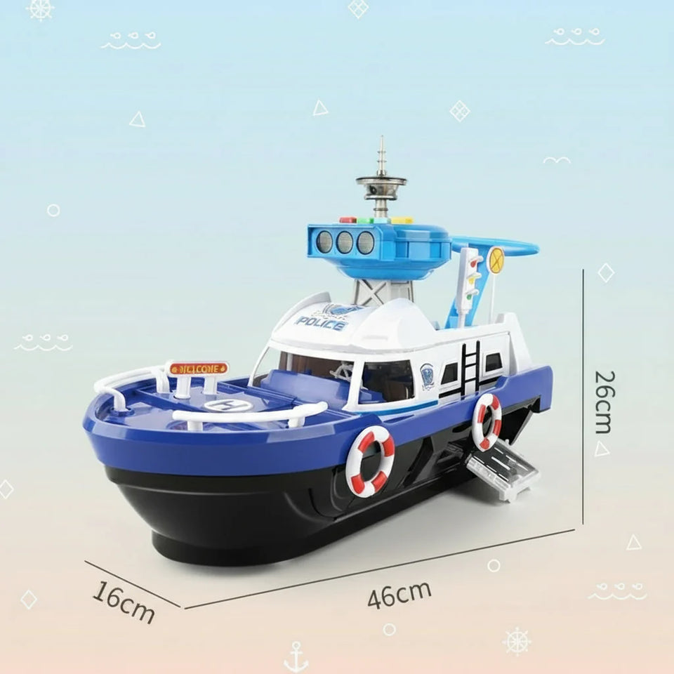 PlayHarbor – Musikalisk & interaktiv – leksaksbåt med ljus och ljud