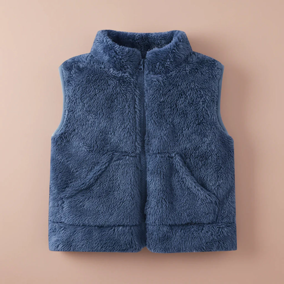 MiniWarm – Lätt & isolerande - väst med förtjockat fleecefoder