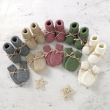 Booties & Mittens – Mjukt & varmt – Set med handskar och tossor