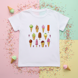 Boys & Girls Summer Tee – Bekvämt och lekfullt – T-shirt för barn med roligt tryck