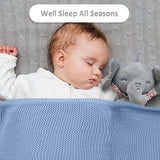 Personalized Baby Blanket – Mjuk & unik – Personlig broderad bomullsfilt