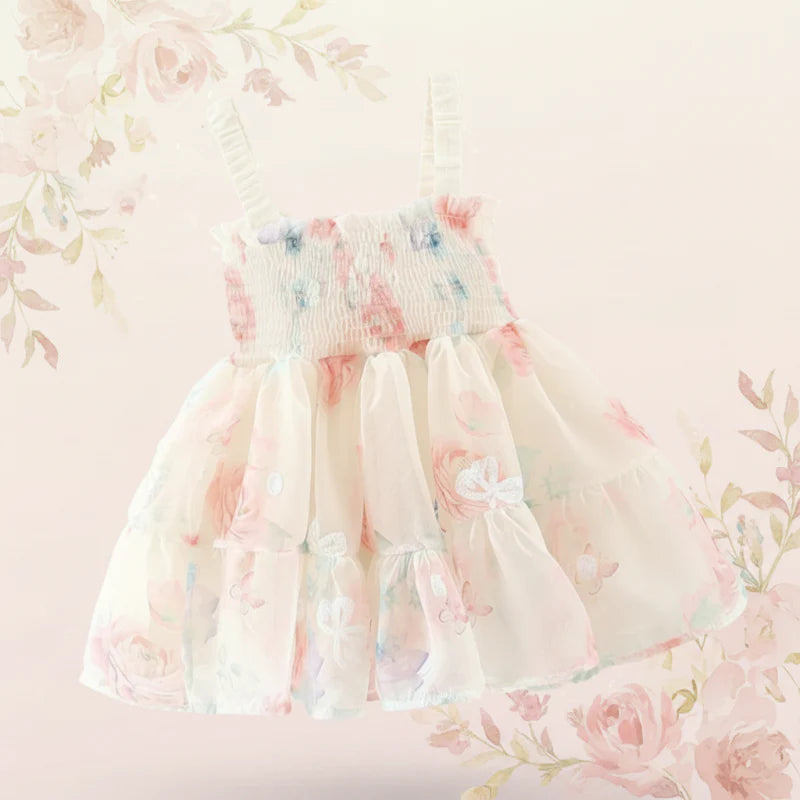 Girls Butterfly Dress – Söt & luftig – barnklänning