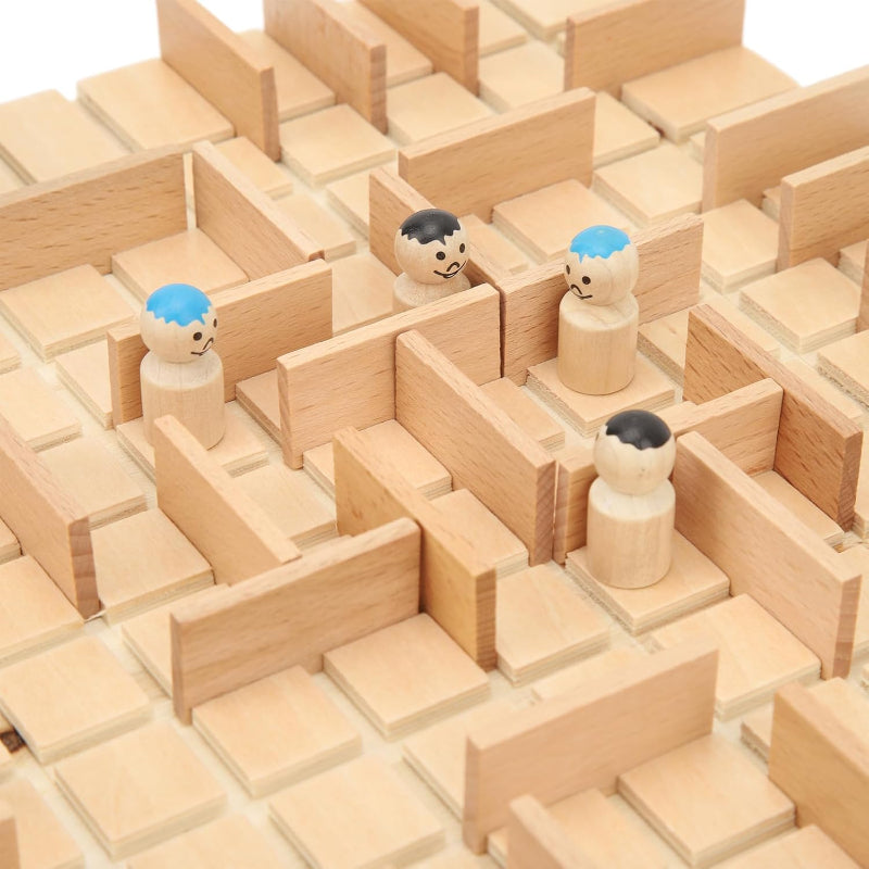 Wooden Chess Puzzle Game – Strategi & Tänkande – Brädspel
