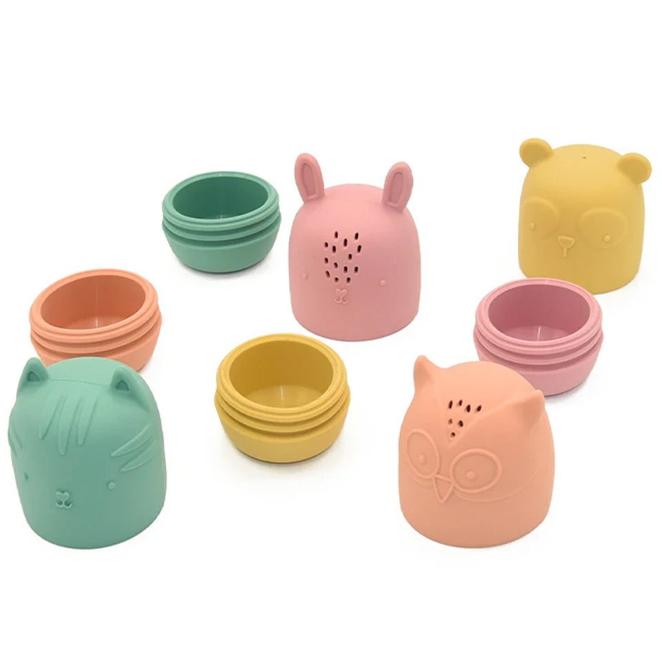 Bath Buddies™ – Söt sprutglädje – Vattenleksaker av silikon