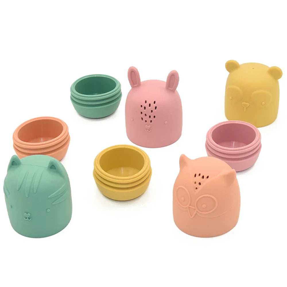 Bath Buddies™ – Söt sprutglädje – Vattenleksaker av silikon