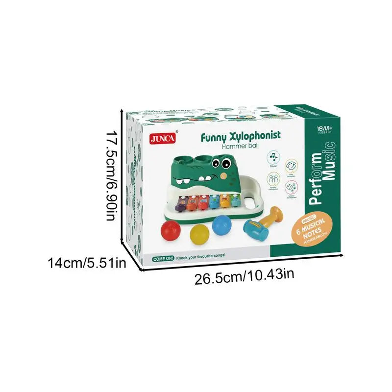 GatorBeats – Musikalisk & rolig – Hamer Xylofon Leksak