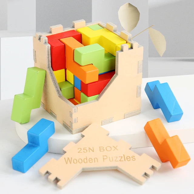 Woods™ - Träna din hjärna - Tetrispussel i 3D
