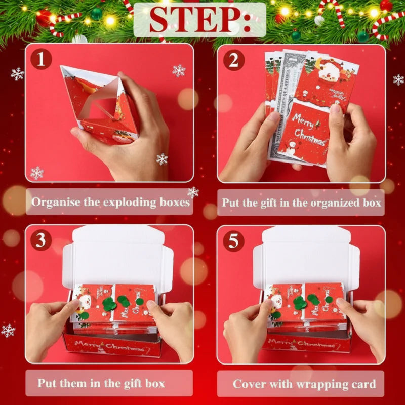 MerryPop – Magiskt & överraskande – Julklappsbox med pengar