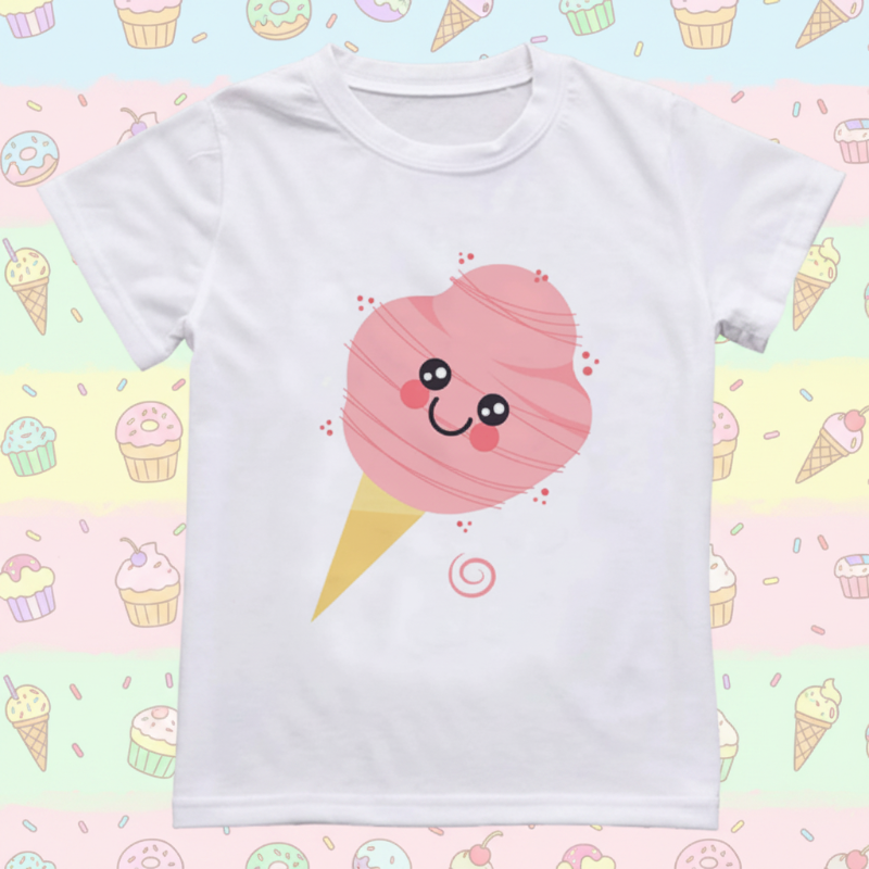Boys & Girls Summer Tee – Bekvämt och lekfullt – T-shirt för barn med roligt tryck