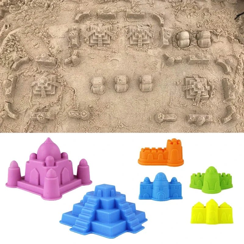 Sand Castle Kit™ – Sandkul Byggkul – Set Sandslott – Mil lilla Sötnos
