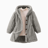 Mini Fashion™ - Mjukt fleecefoder för flickor - Vinterjacka