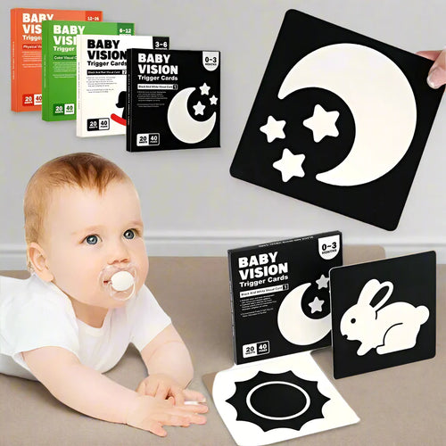 VisionBook – Utbildande & lärorikt – Babykognitionskortbok