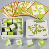 BrainBlocks™ – Smal och kreativ – Houten Geometrisk hjärngympa