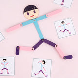 PlayGrow - Leka och växa - Montessori-pussel Sportman