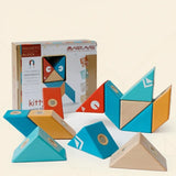 MagPlayer – Kreativt & Motorik – DIY Trämagnetiska byggklossar