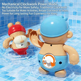 Clockwork Monkey Toy – Lek och vattenkul – Uppdragbart badleksak