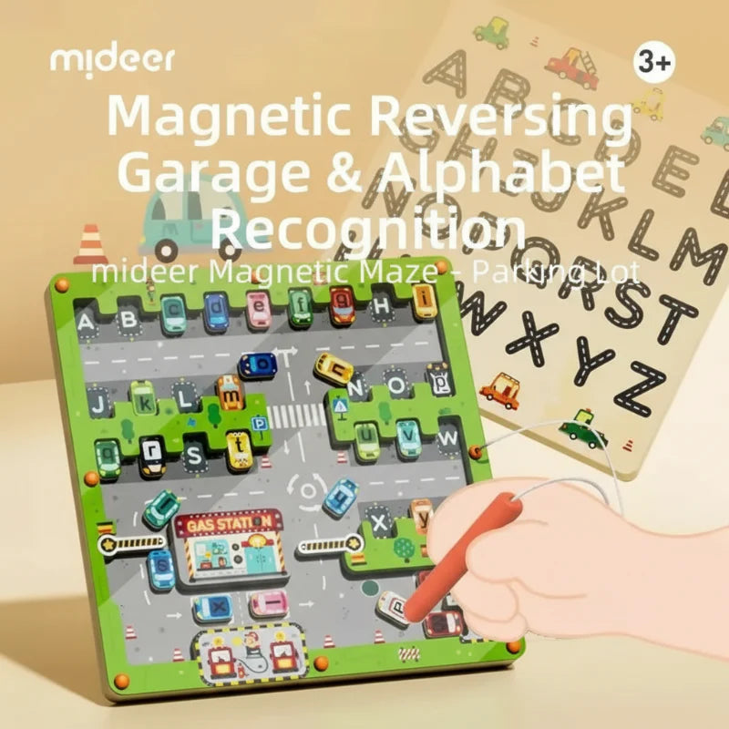 AlphaPark – Smart & Kreativt – Magnetiskt labyrintspel