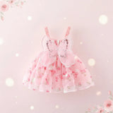 Girls Butterfly Dress – Söt & luftig – barnklänning