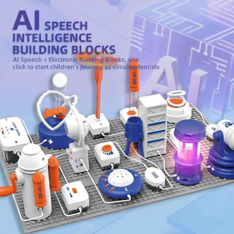 AI Voice Building Blocks – Lärorikt & interaktivt – Byggklossar
