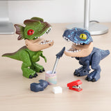 Dinosaur Stationery Toy – Kreativt & lärorikt – 5-i-1-skrivbordsset