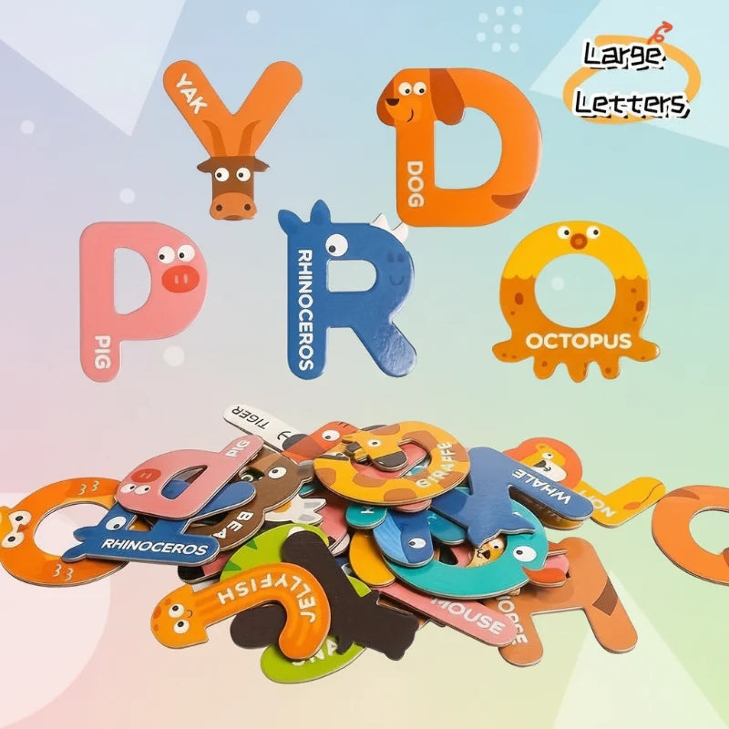 Magnetic Alphabet – Lära & Leka – Magnetbokstavsset