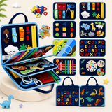 7-in-1 Busy Board – Motorik & inlärning – Aktivitetstavla