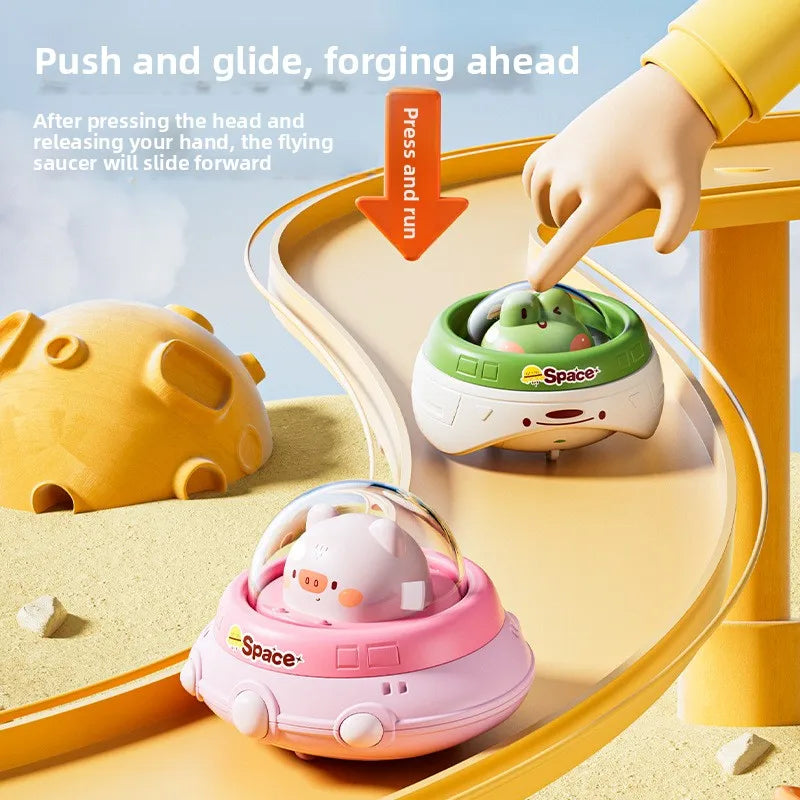 Push and Go UFO Toy – Motorik & lek – UFO-leksaker