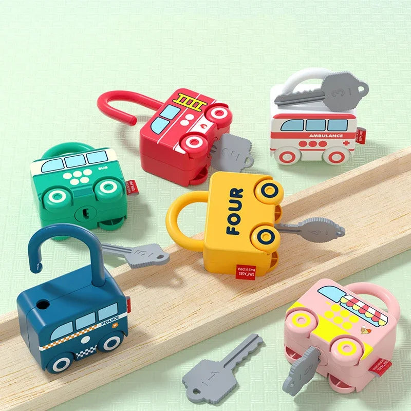 Puzzle Locks™ – Lek & Lär - Montessori-leksaker
