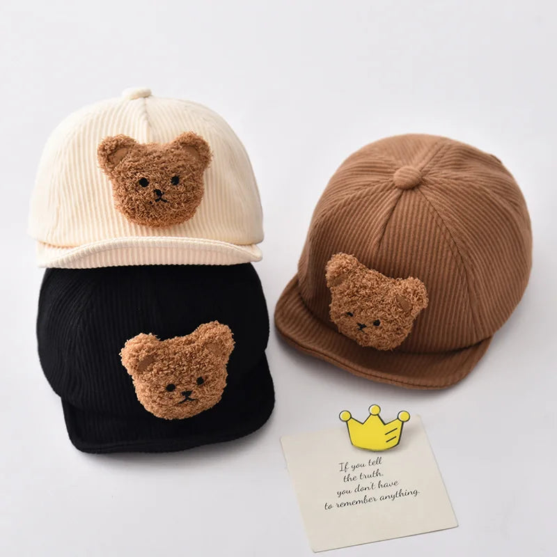 Mini Fashion - Cool & Söt - Corduroy Barnkeps Beertje