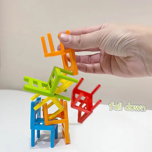 Chair Stack™ - Interaktiv och stimulerar kreativiteten - Stapla stolar-spel