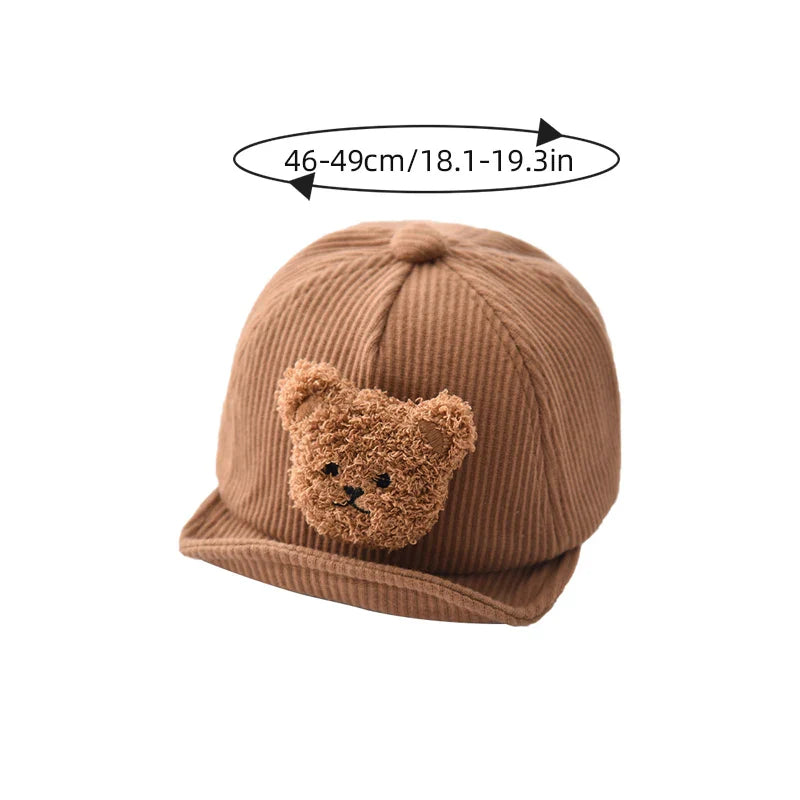 Mini Fashion - Cool & Söt - Corduroy Barnkeps Beertje