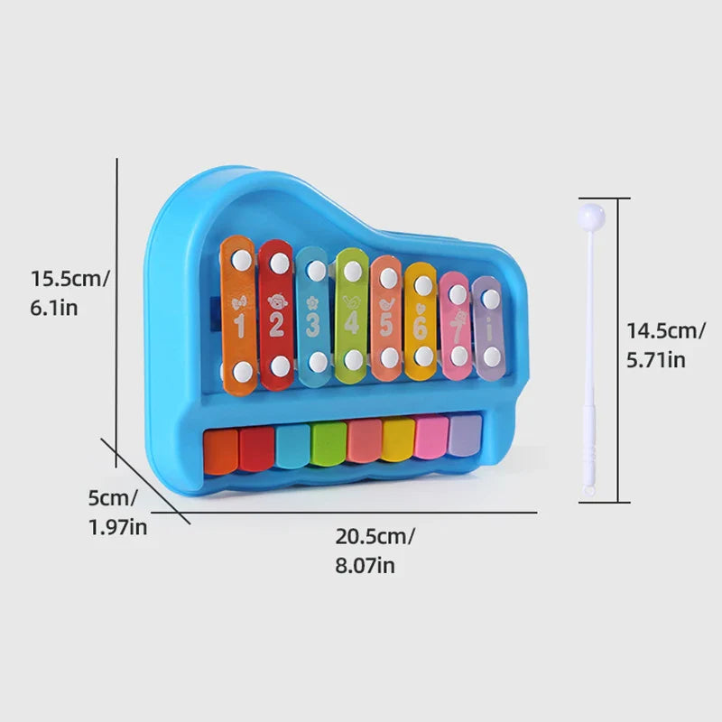 Tiny Tunes Set™ – Ljudkul – Xylofon & Piano för barn