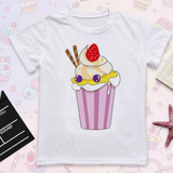 Boys & Girls Summer Tee – Bekvämt och lekfullt – T-shirt för barn med roligt tryck