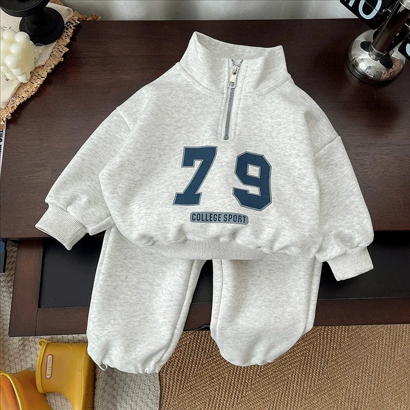 Mini Fashion™ - Moderiktig & mjuk - Relaxoutfit för barn