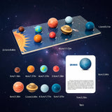 Wooden Solar System – Lärorikt & upptäckande – Planetlekset