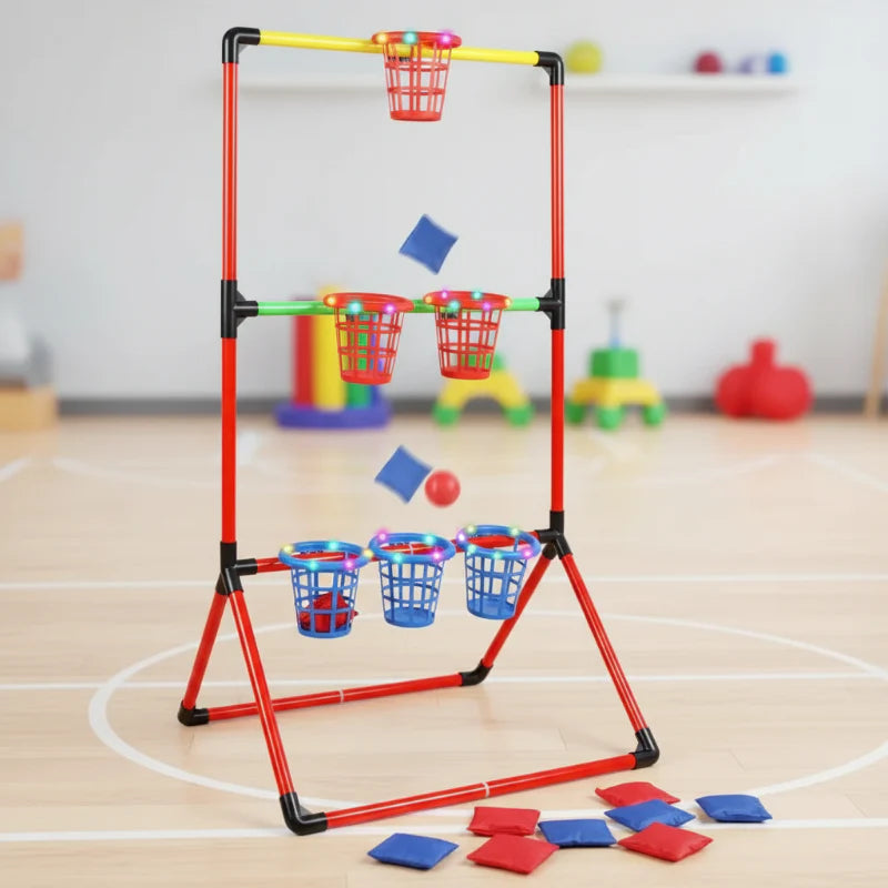 Sandbag Toss Game – Interaktivt & utomhus – Spelset med kornpåsar