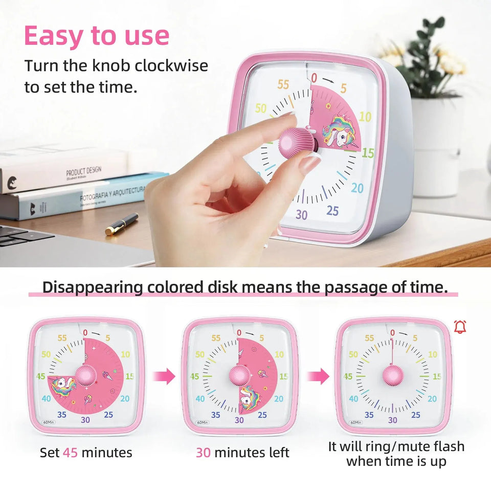 Visual Timer – Färgstarkt och lugnt – Timer för barn