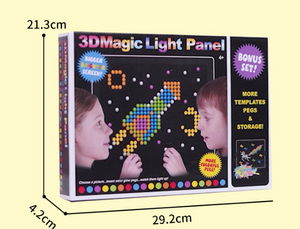 Light Game™ - Bygg din magiska värld - Lekset med ljuspanel