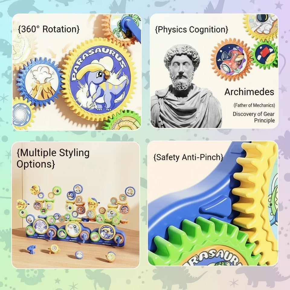 SmartGears – Lärorikt och roligt – 3D elektriskt kugghjulsspel