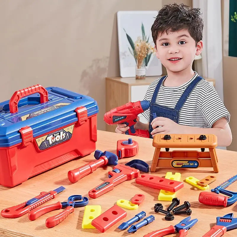 Kids Toolbox – Tuffa och pedagogiska - Verktyg Leksaker