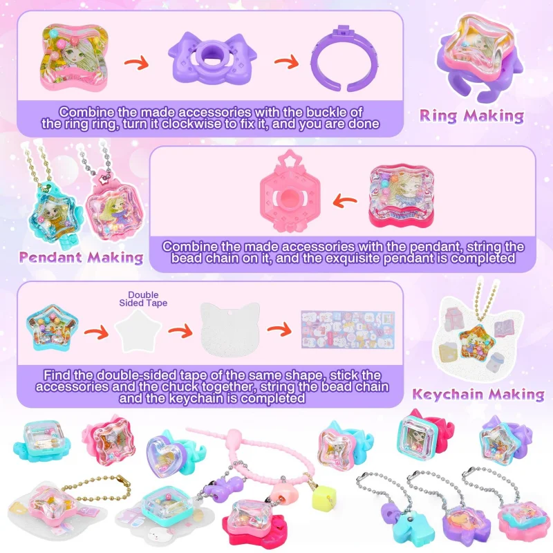 CharmLab – Speels & Creatief – DIY 3D-stickers & sieraden knutselset